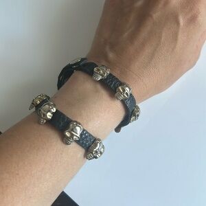 Skull Natasha wrap bracelet